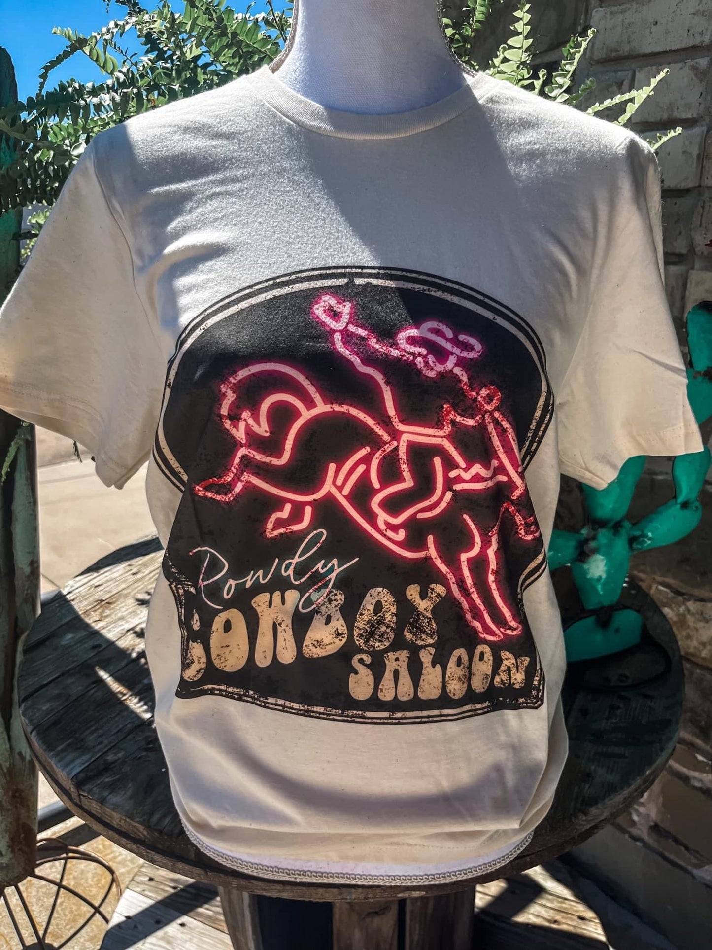 Rowdy Cowboy Saloon on Tee