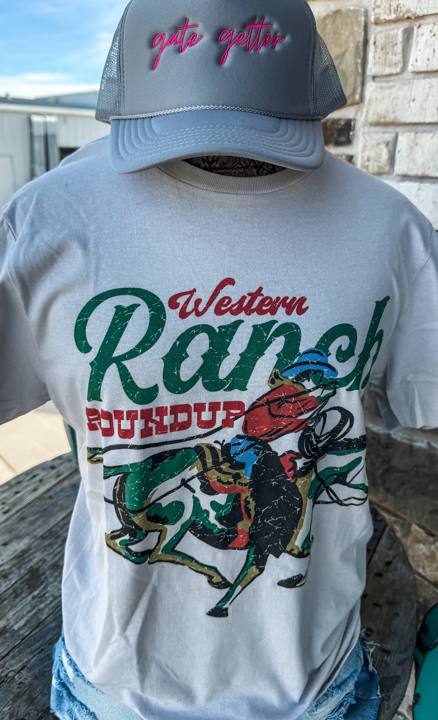 Western Ranch Roundup Tee