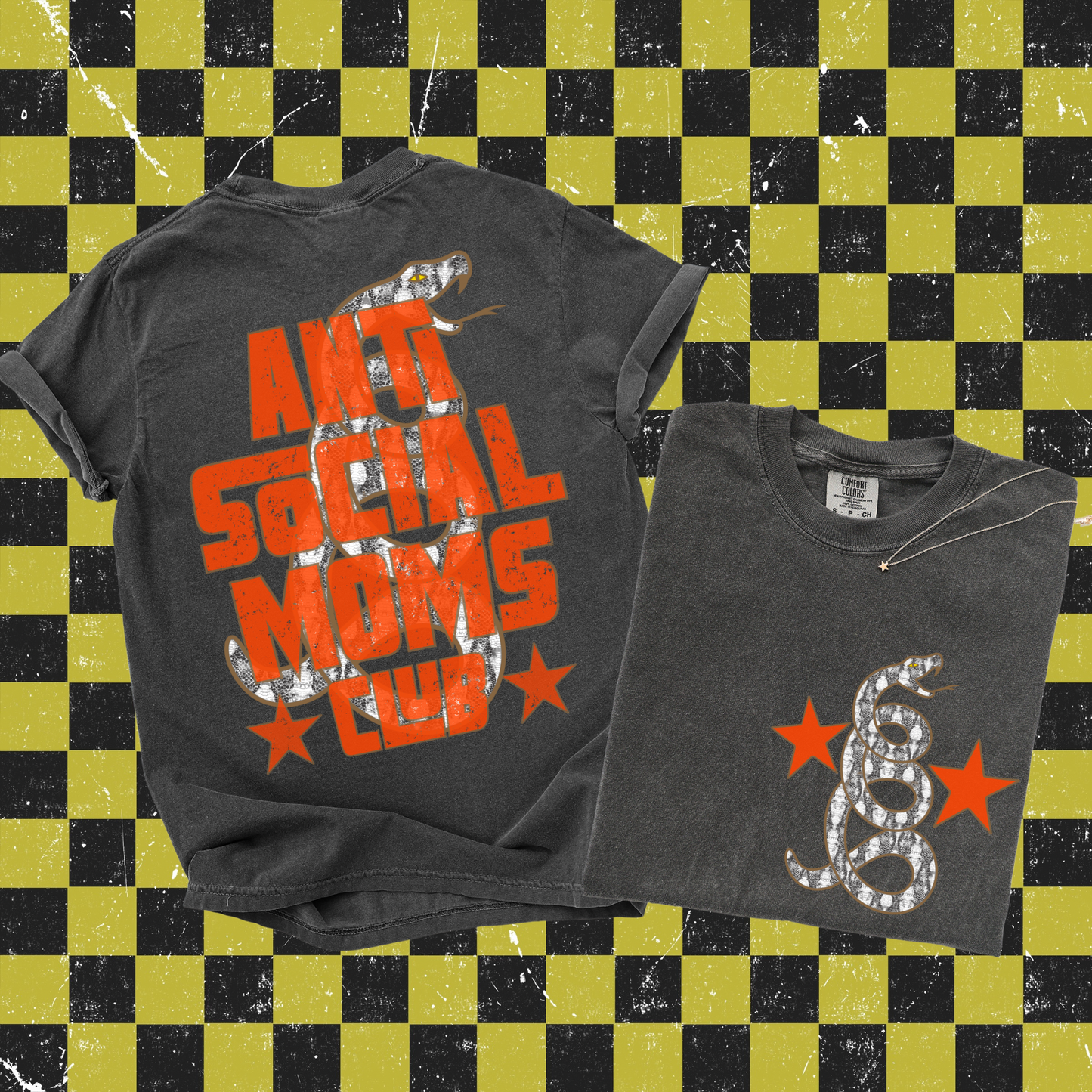 Anti Social Moms Club Tee