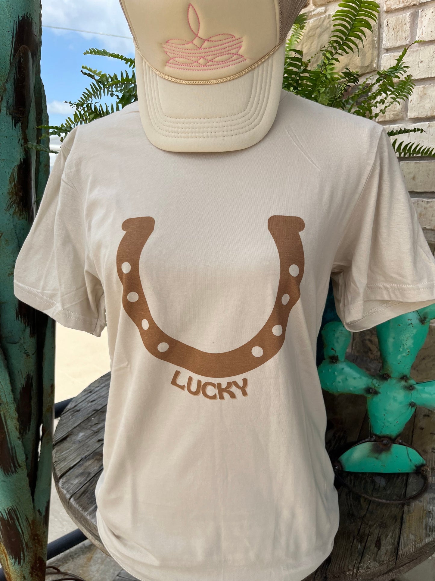 Lucky Shoe on Tee