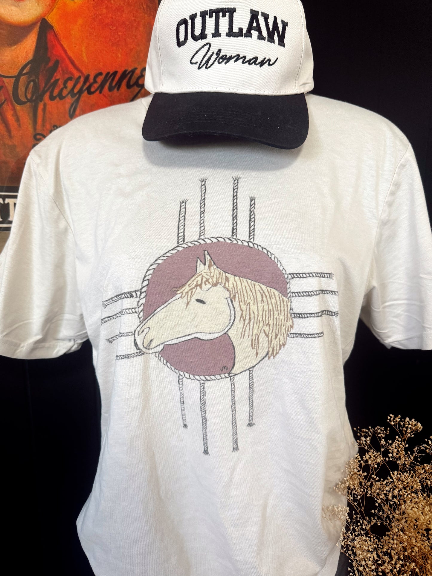 Southwest Pony on Tee