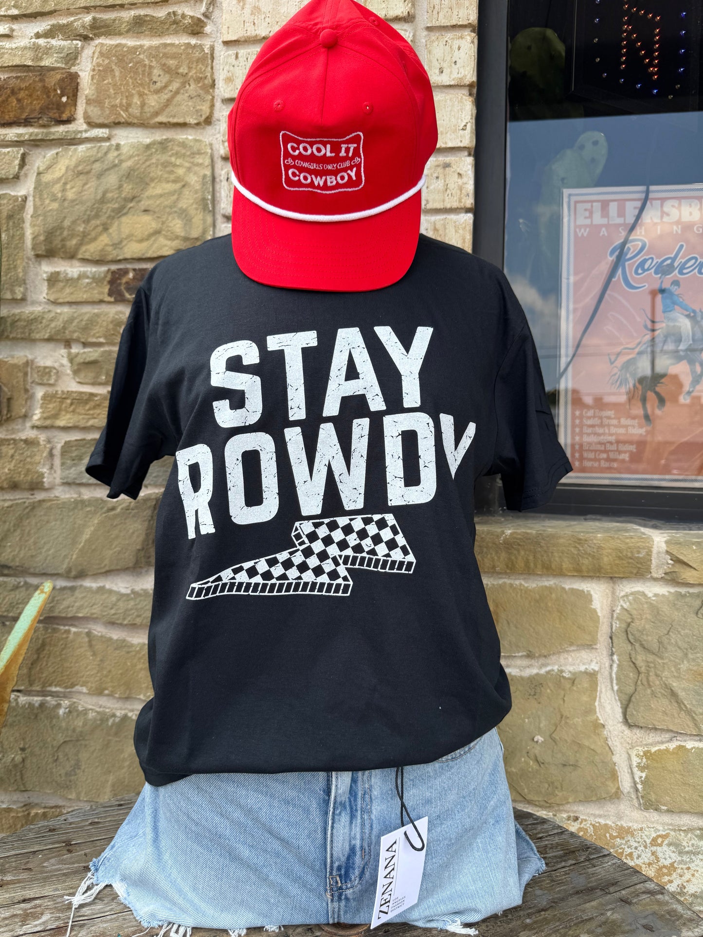Stay Rowdy Tee