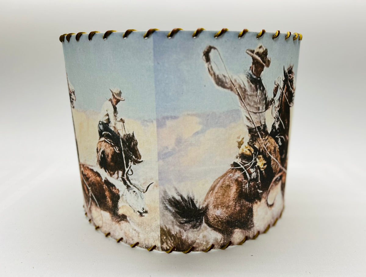 RDR Pasture Roping Lampshade Medium