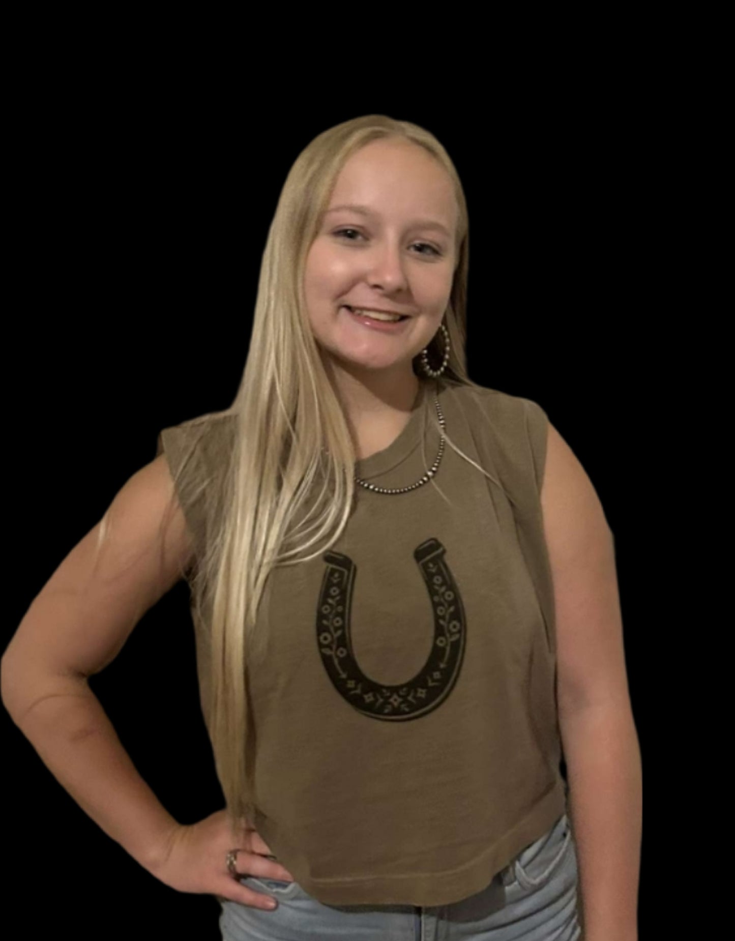 Lucky Day Cropped Tank Top