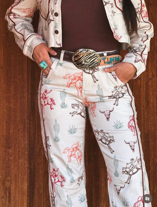 Wild Western Barrel Jeans
