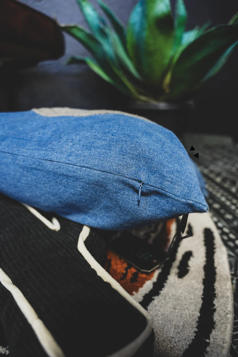 Denim Darlin' Pillow Cover
