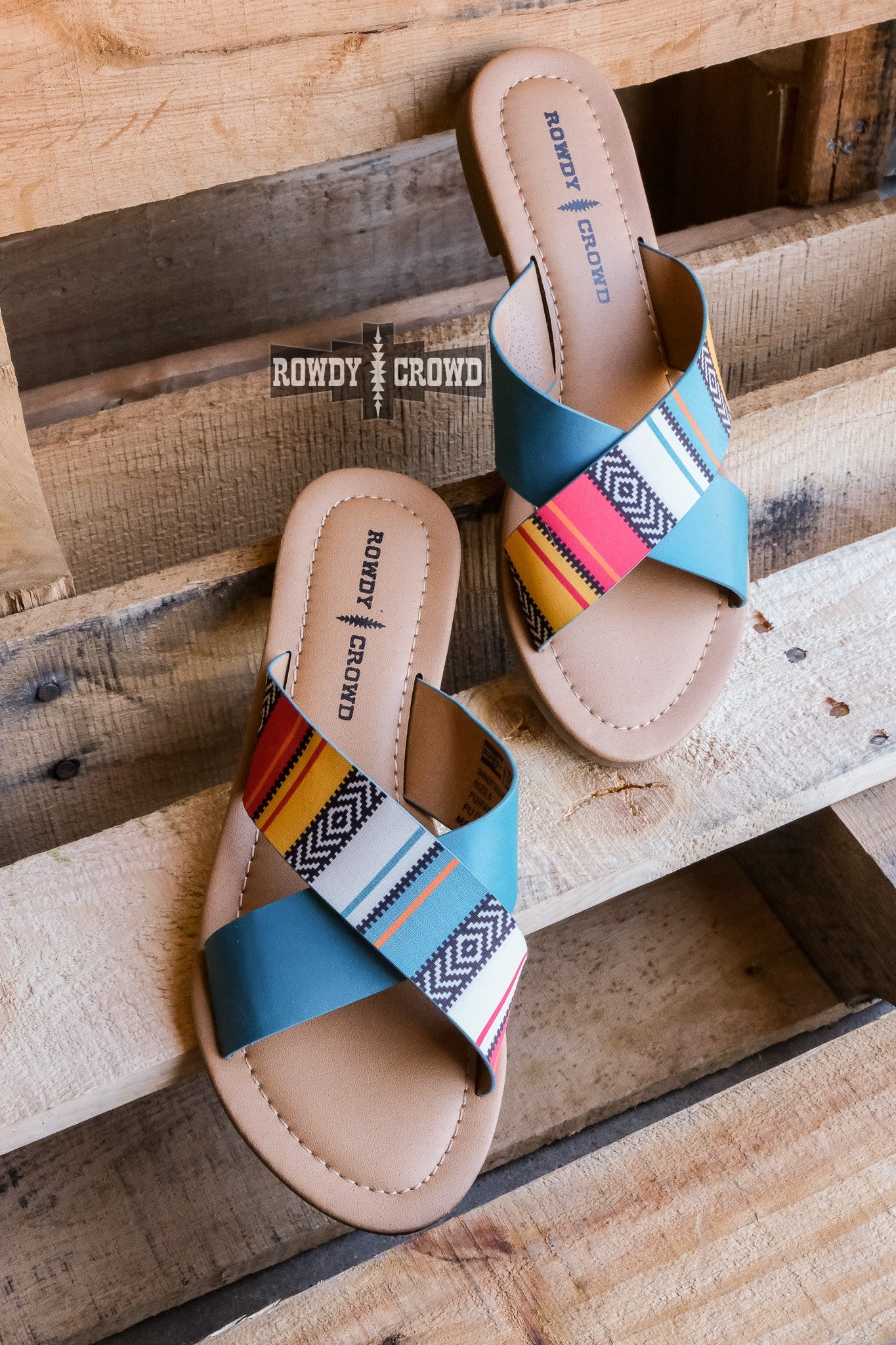 Shiner Serape Sandals
