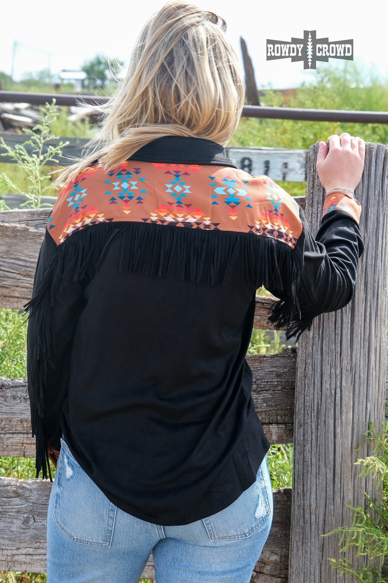 Flatland Fringe Button Up