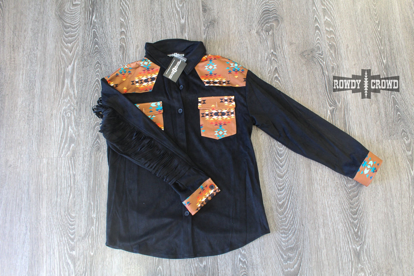 Flatland Fringe Button Up