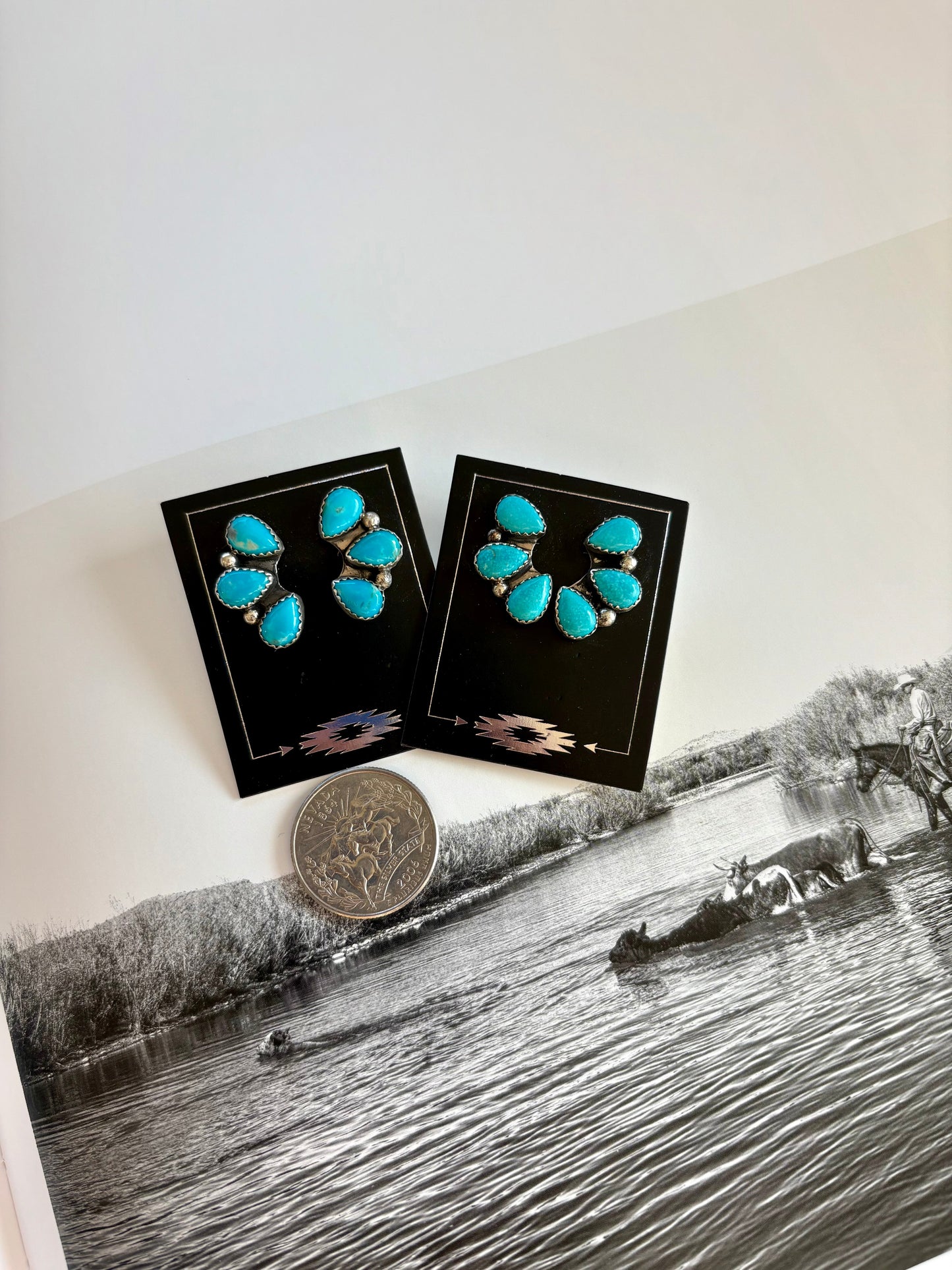 3 Stone Kingman Studs