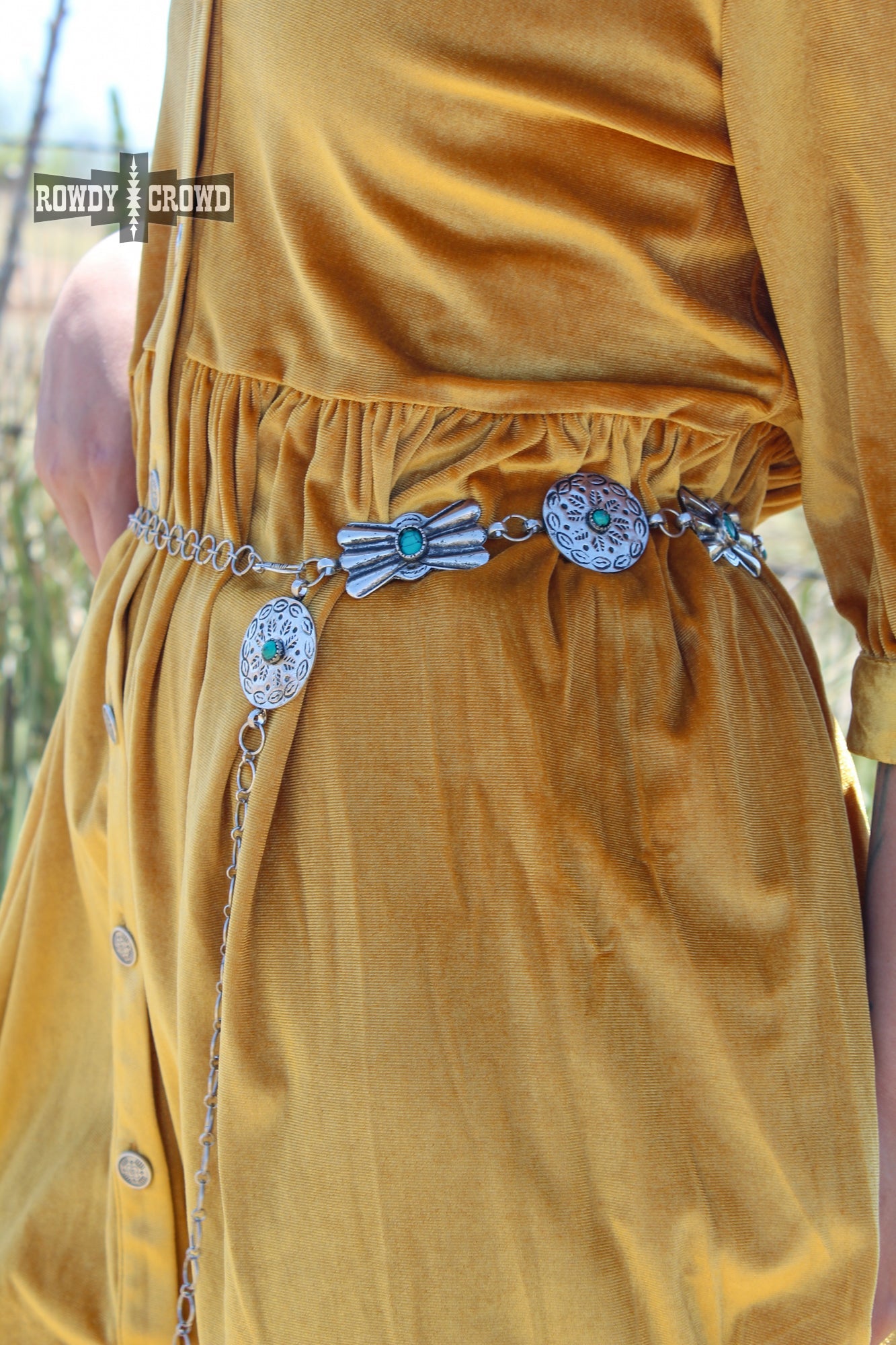 Cattle Kate Concho Belt