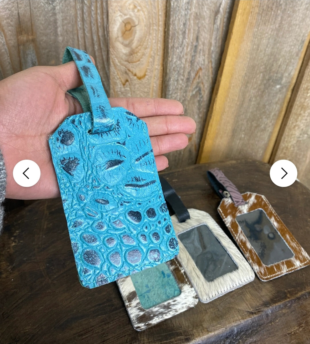 Leather Luggage Tags