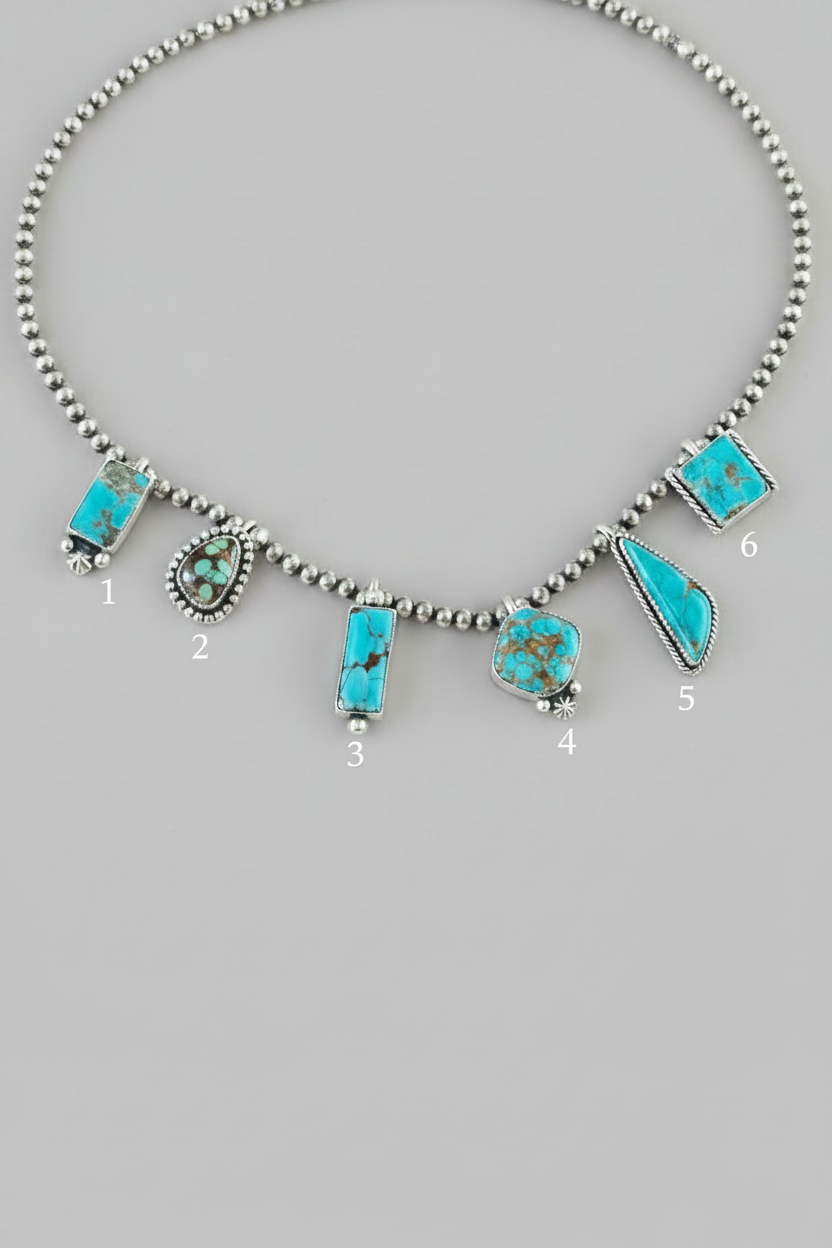 Drake Turquoise Hook Necklace Pendant