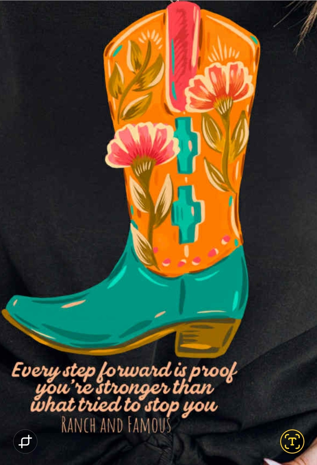 Every step forward is proof you're stronger than what tried to stop you. PREORDER
