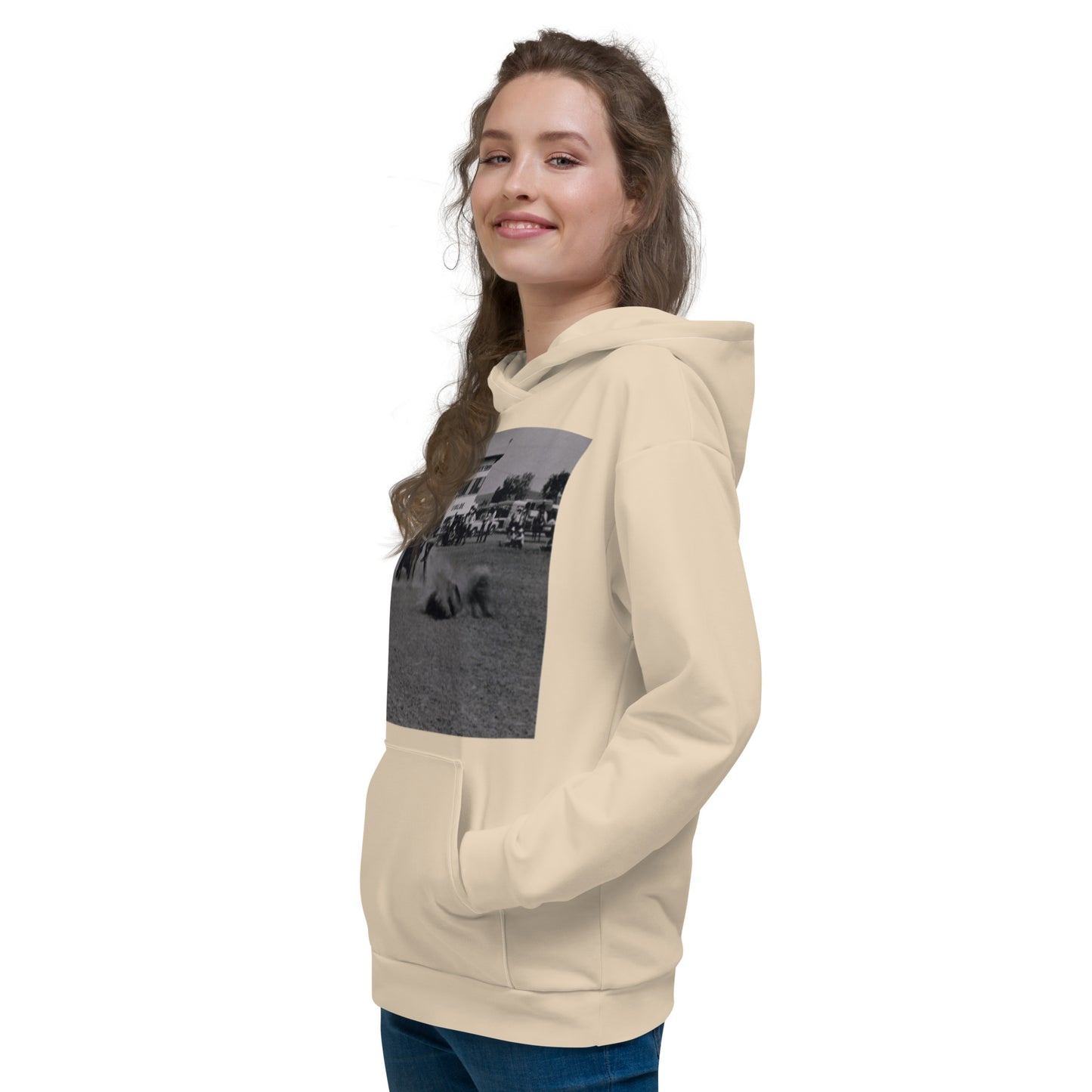 Vintage Calf Roping Unisex Hoodie