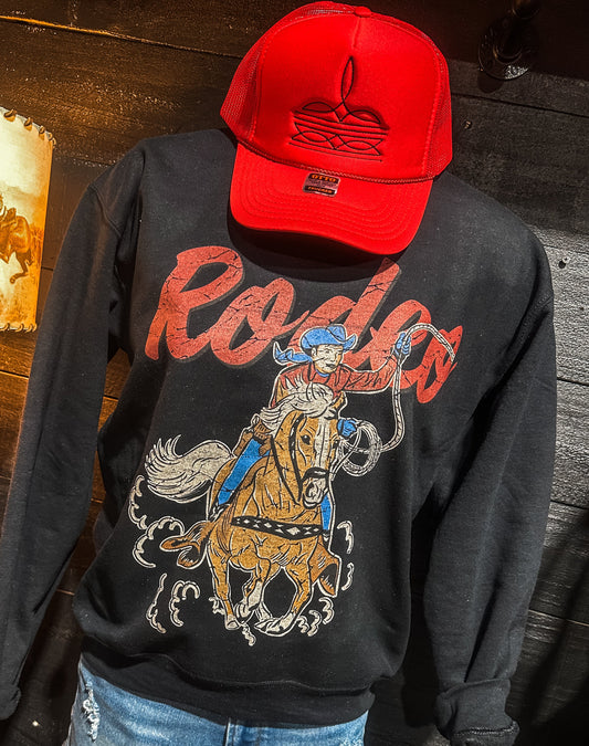 Rodeo Palomino on Sweatshirt