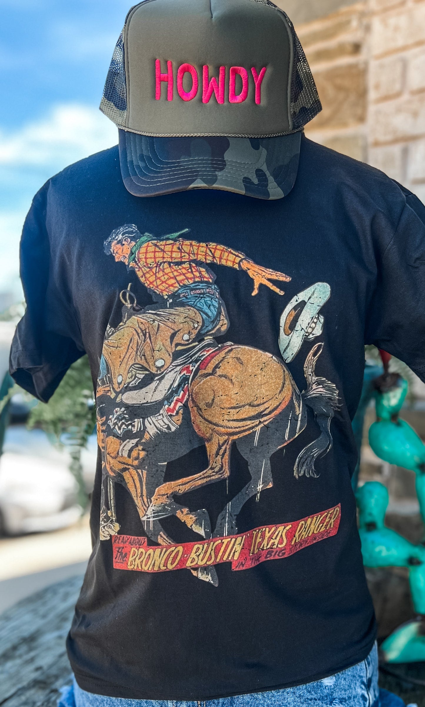 Bronco Bustin on Tee