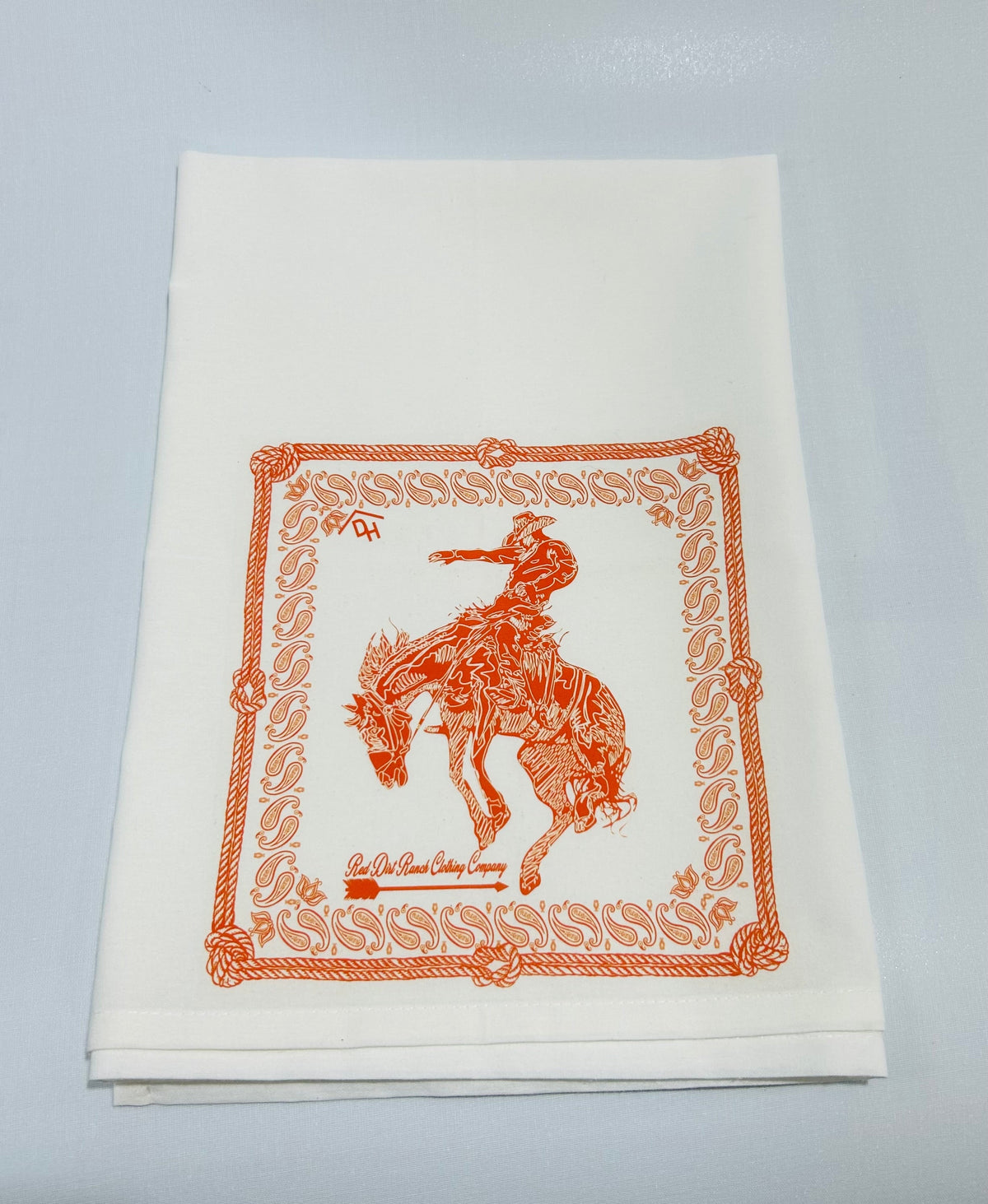 Bandana Bronc Dish Towel Chili Pepper