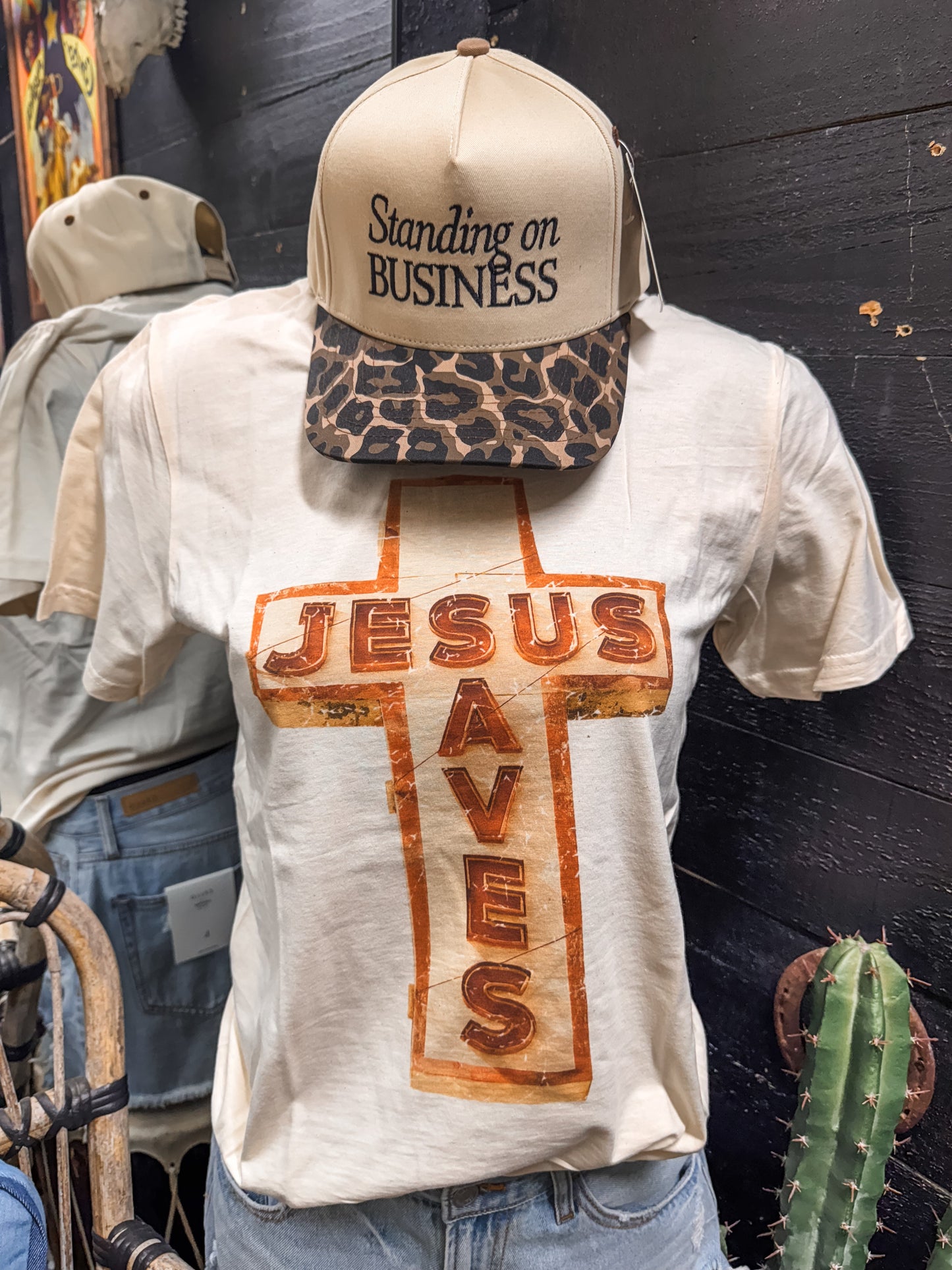 Jesus Saves Tee