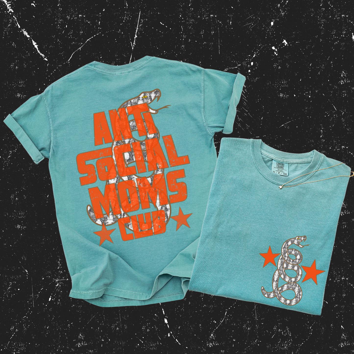 Anti Social Moms Club Tee