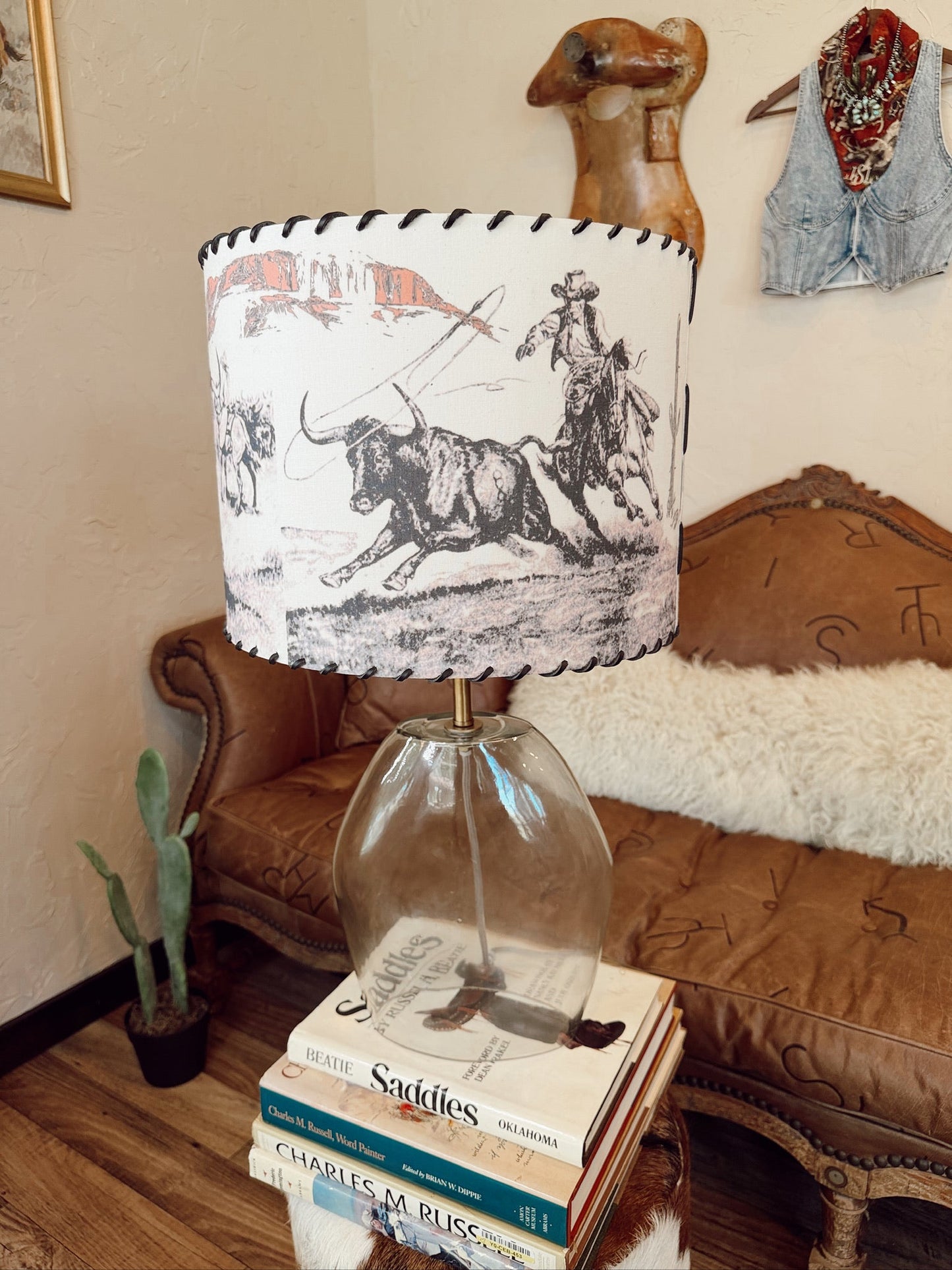 The Will James On The Plains Lampshade