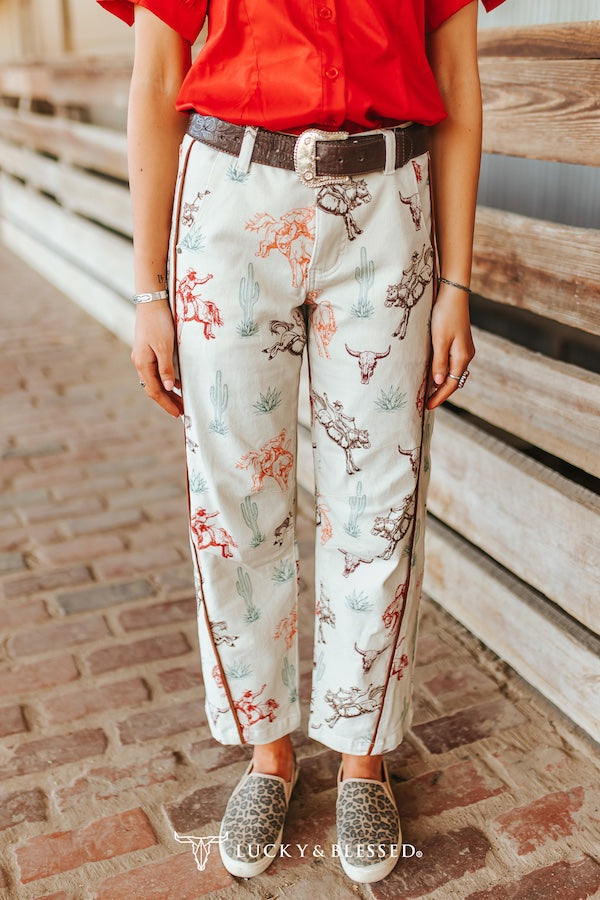 Wild Western Barrel Jeans