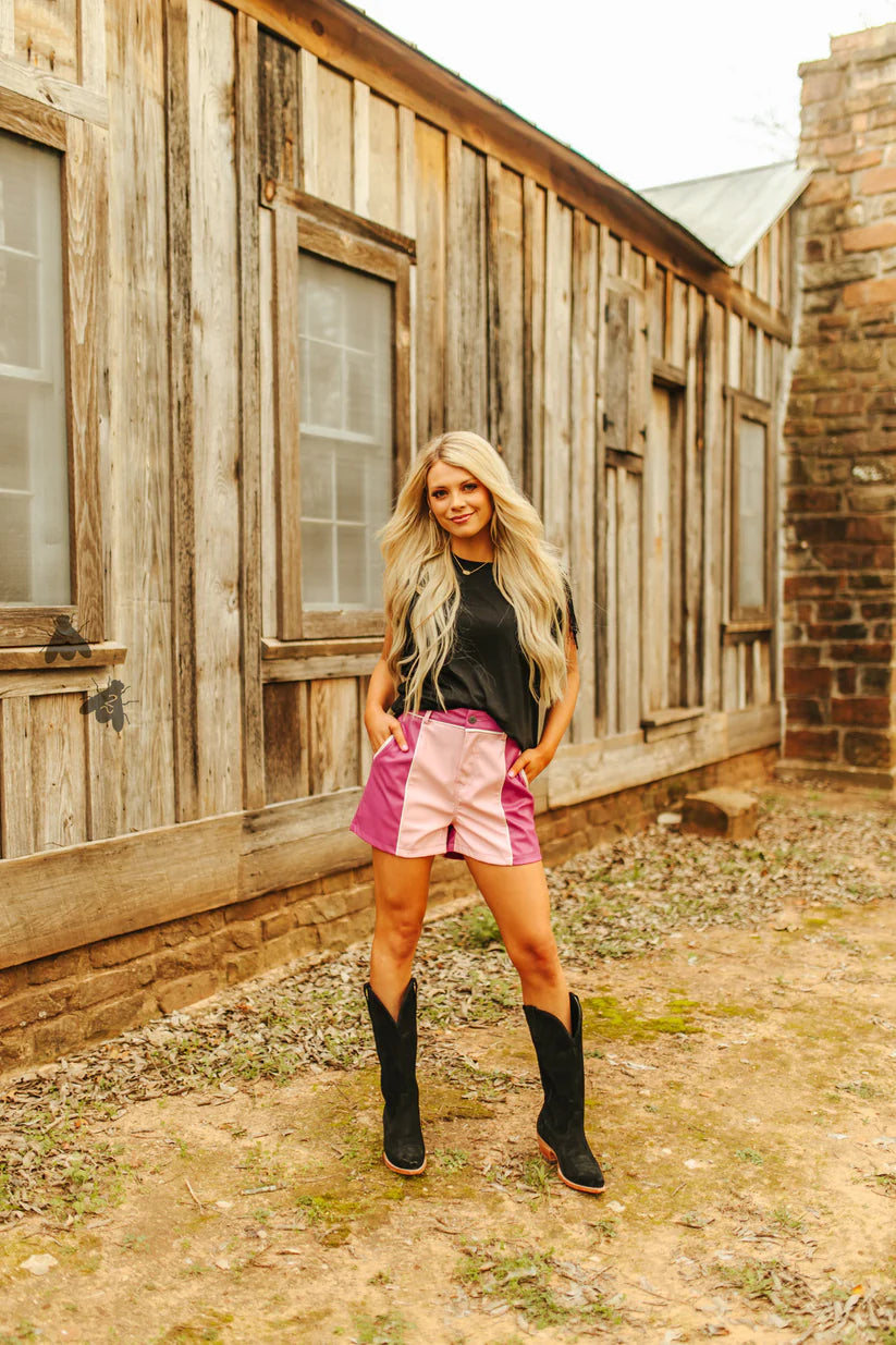 Camino Cowboys Pop Shorts