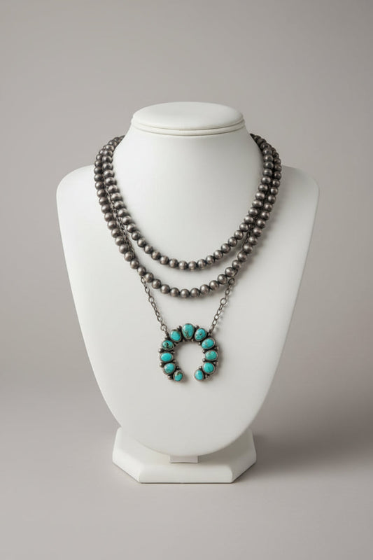 6mm Sterling Silver Pearl Necklace - Various Lengths