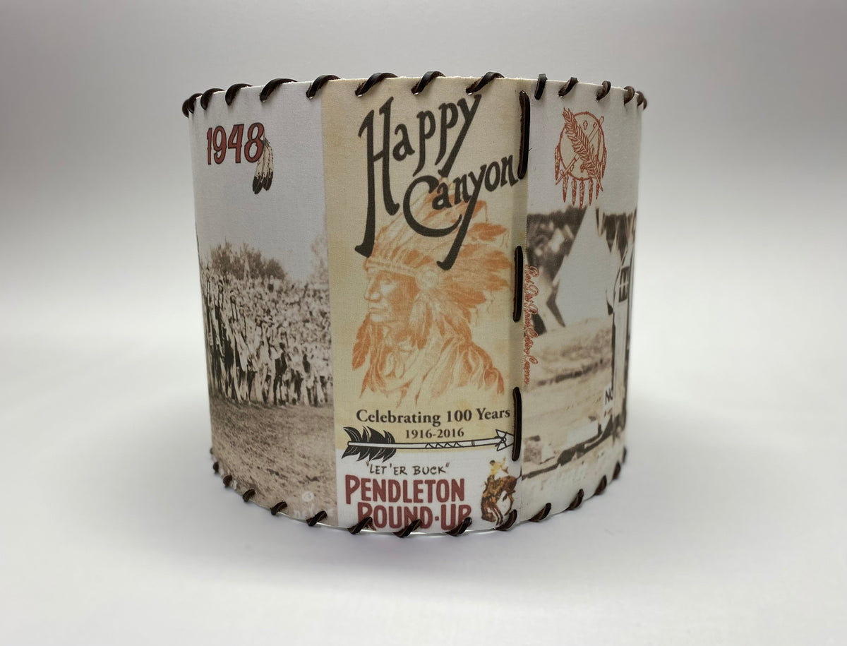 Pendleton Happy Canyon 1948 Lampshade