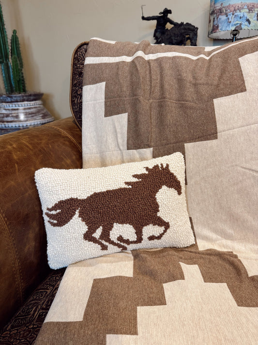 The Mustang Hook Pillow