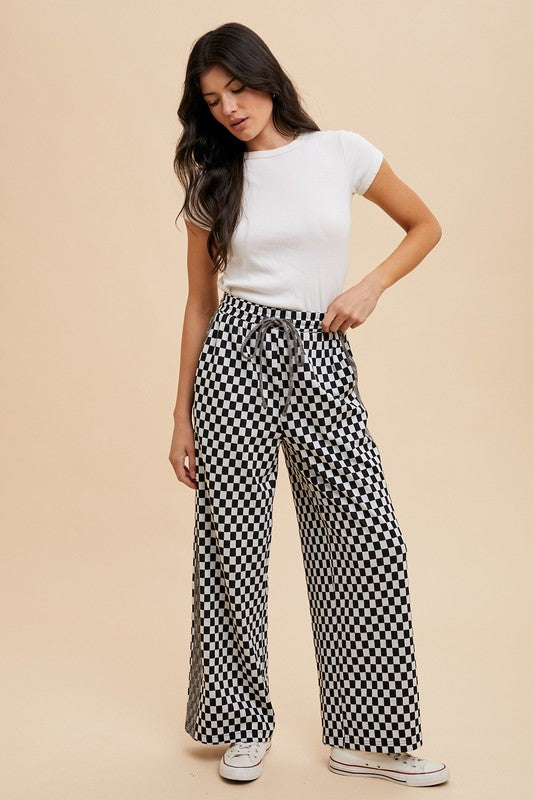 Woven Plissé Wide-Leg Pant | EILEEN FISHER