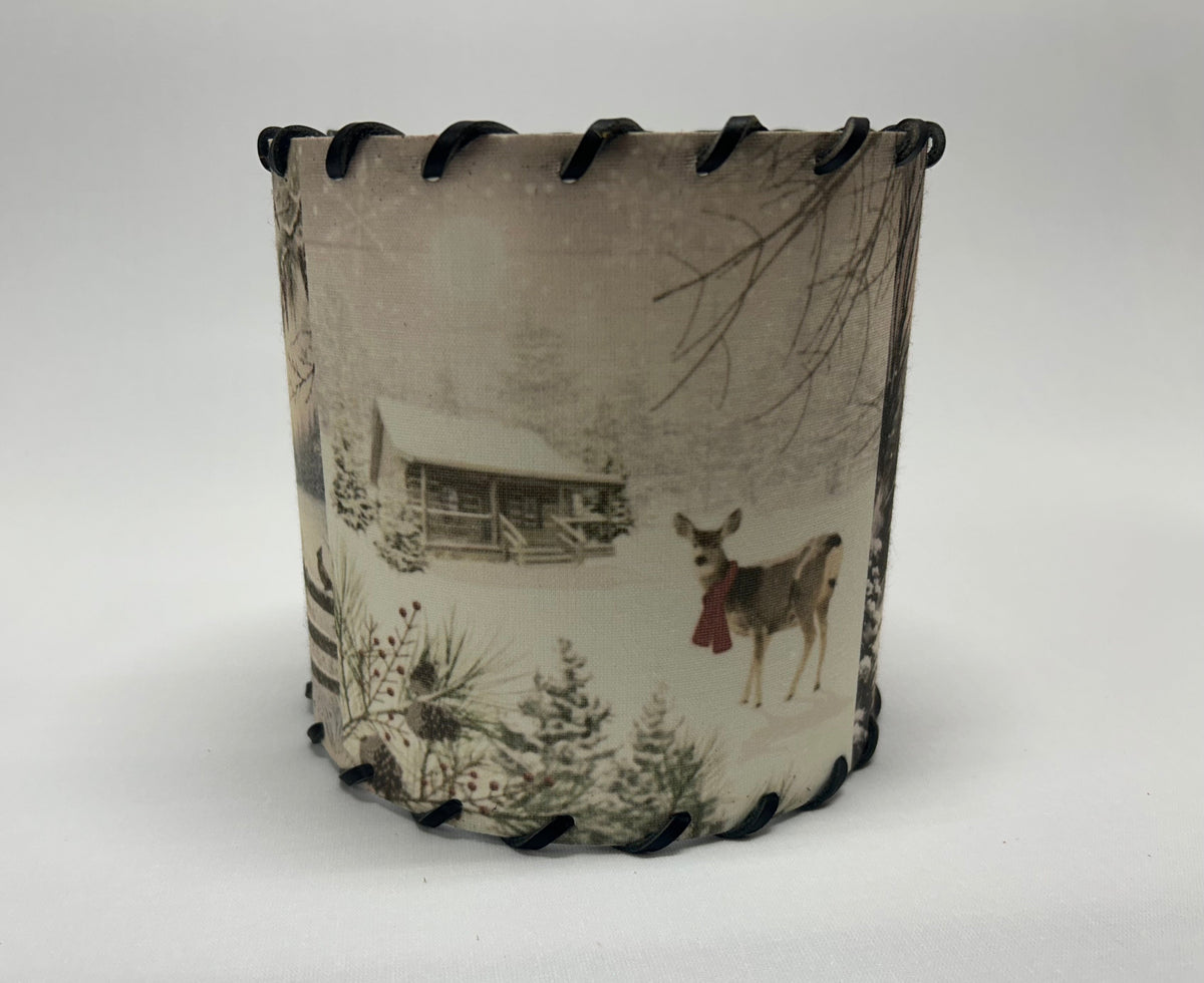 Winter Visitors Lampshade