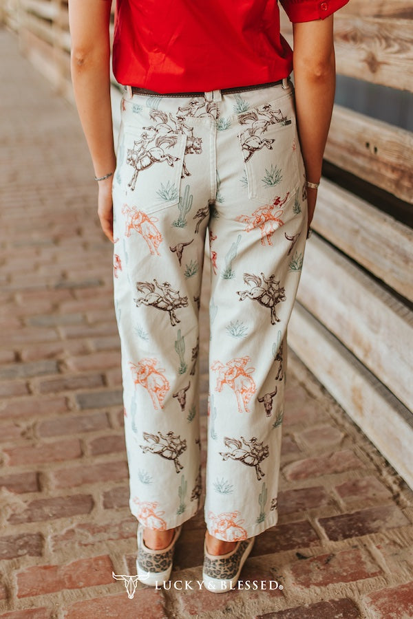 Wild Western Barrel Jeans