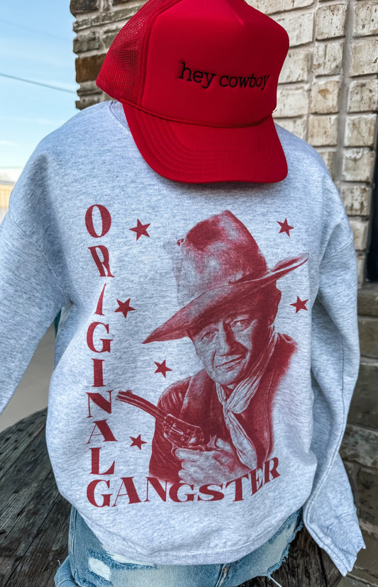 OG John Wayne on Sweatshirt