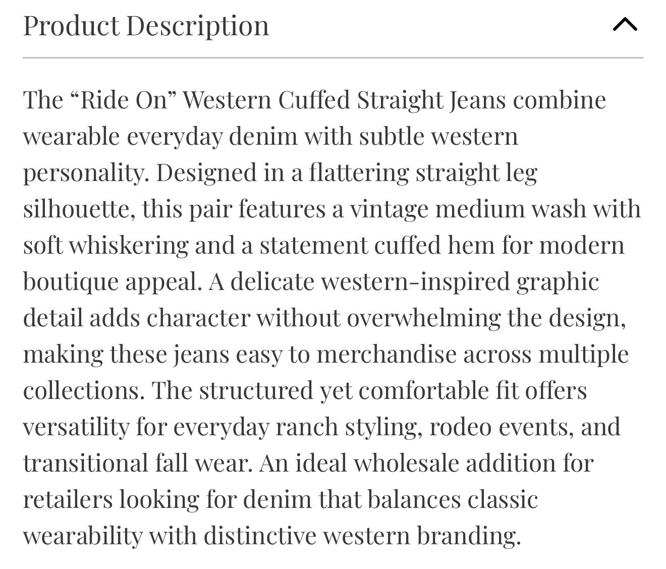 Mid Wash Western Printed Barrel Cuffed Mid Rise Jeans