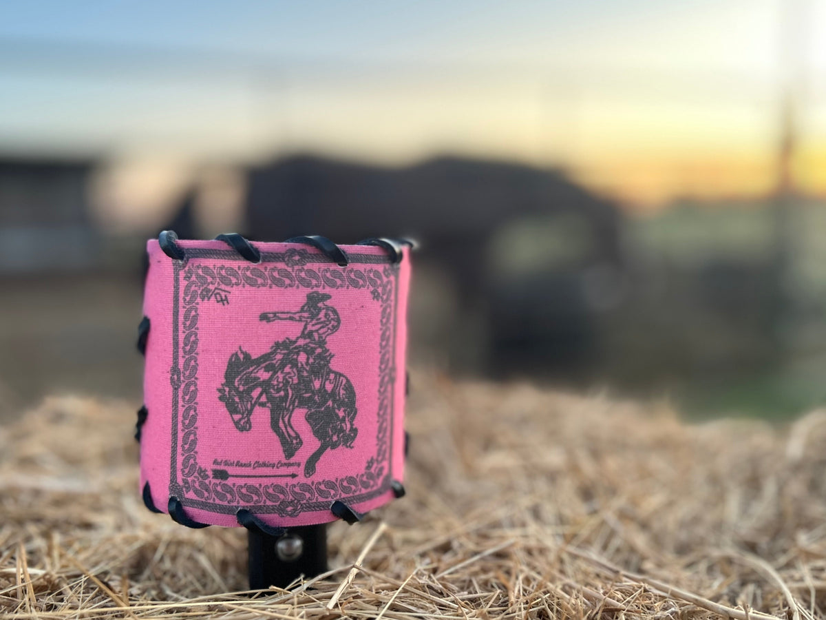Nightlight Bandana Bronc Hot Pink Black
