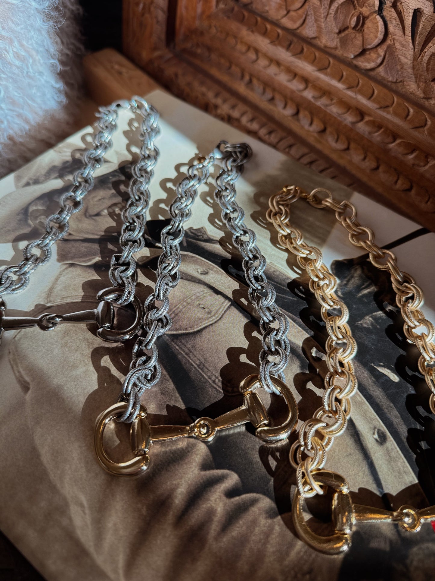 The Horse Bit Chain Necklace