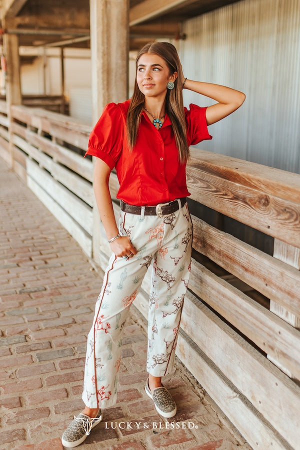 Wild Western Barrel Jeans