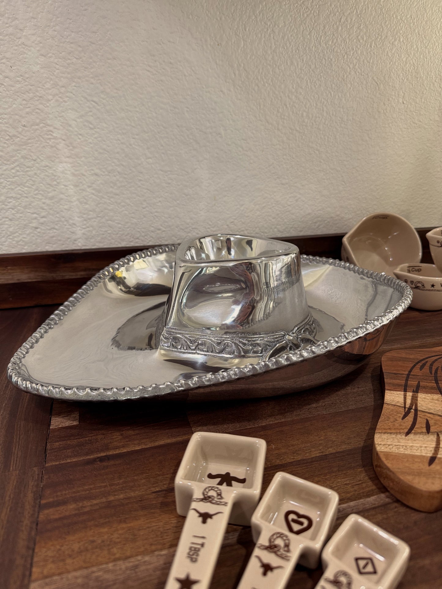 The Cowboy Hat Chip & Dip Platter