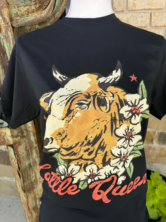 Cattle Queen Design on Tee