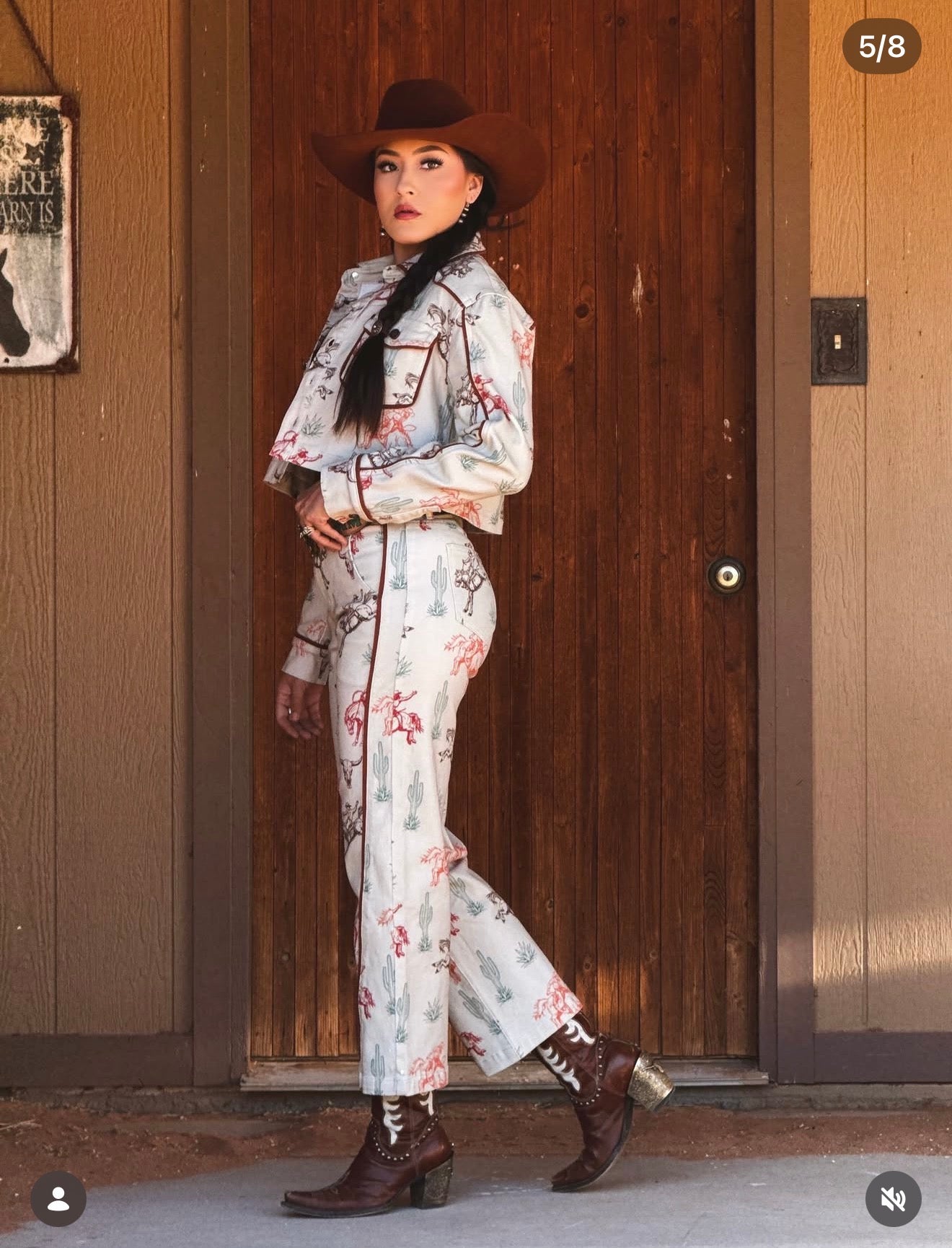 Wild Western Barrel Jeans