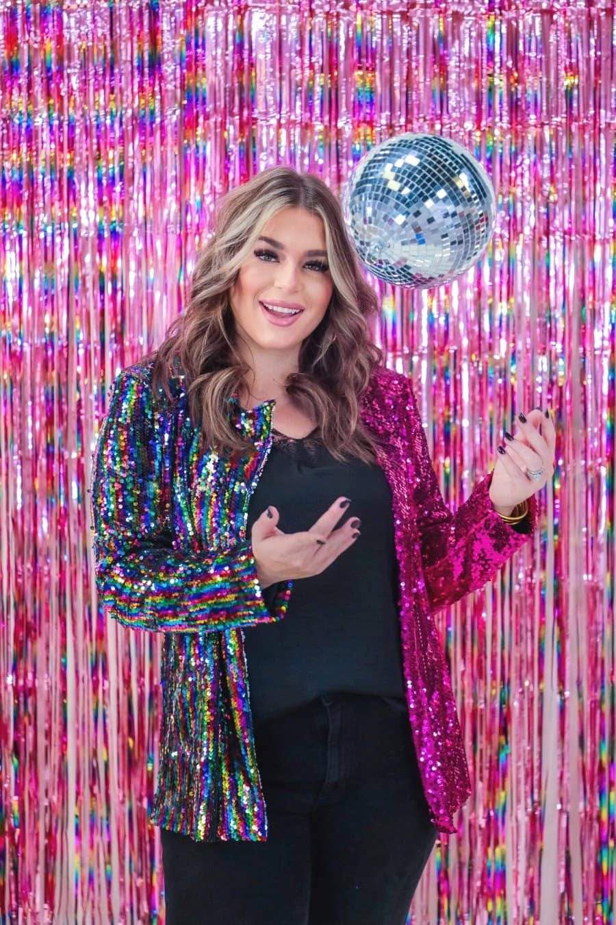 Beautiful Sequin Blazer (3xl)