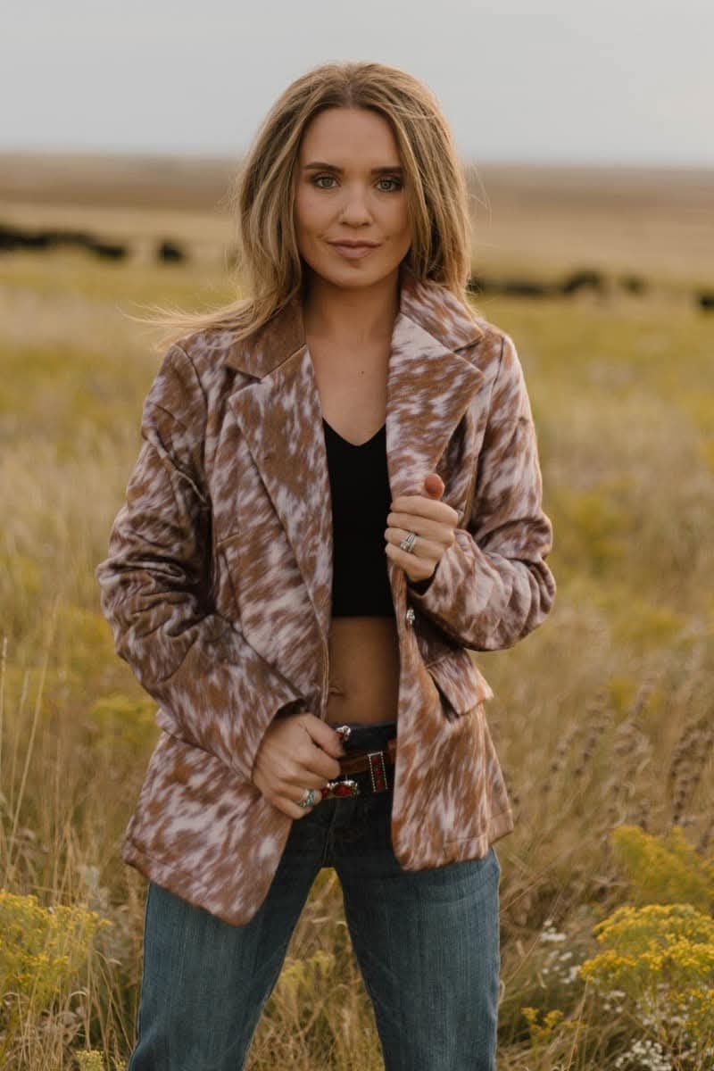 Cows Come Home Blazer