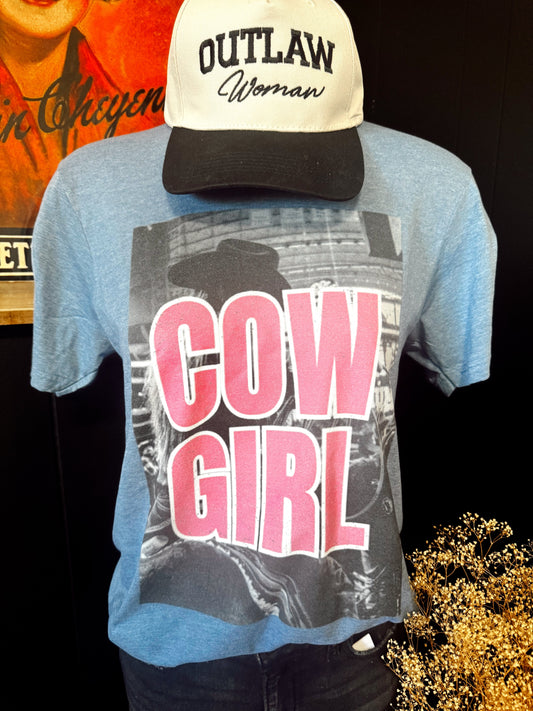 Cowgirl on Tee