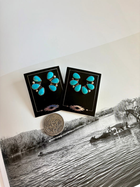 3 Stone Kingman Studs