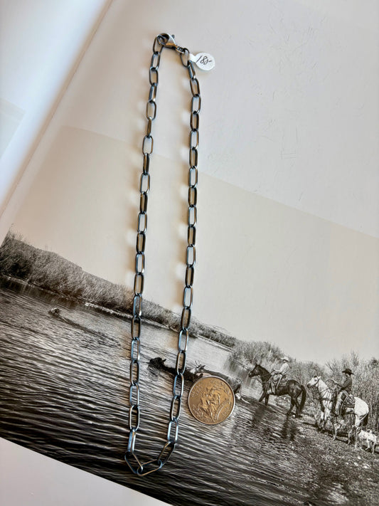 20” Handmade Paperclip Chain