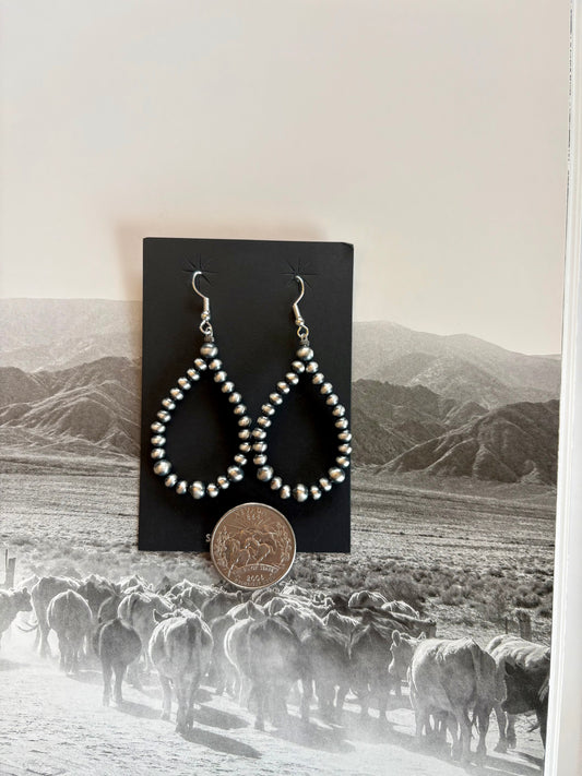 Sterling Pearl Dangles