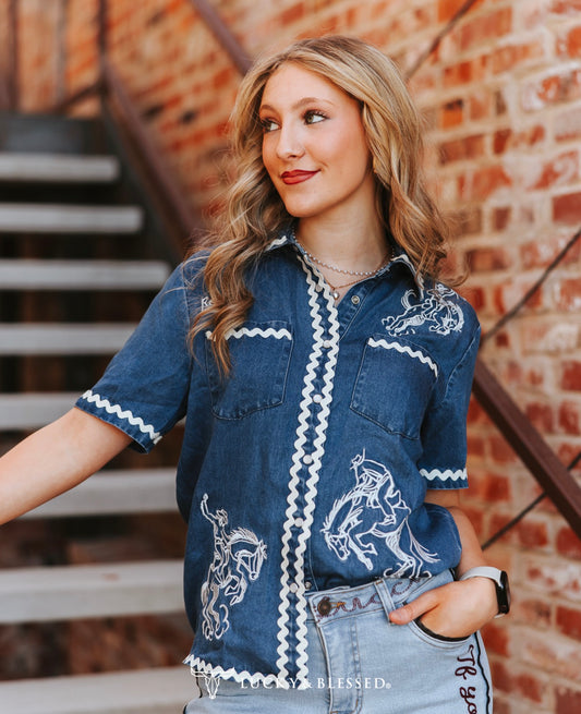 Rodeo Bronc Top