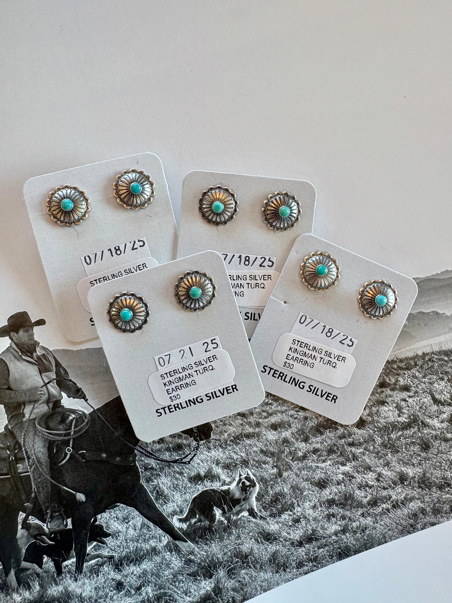 Small Concho Studs