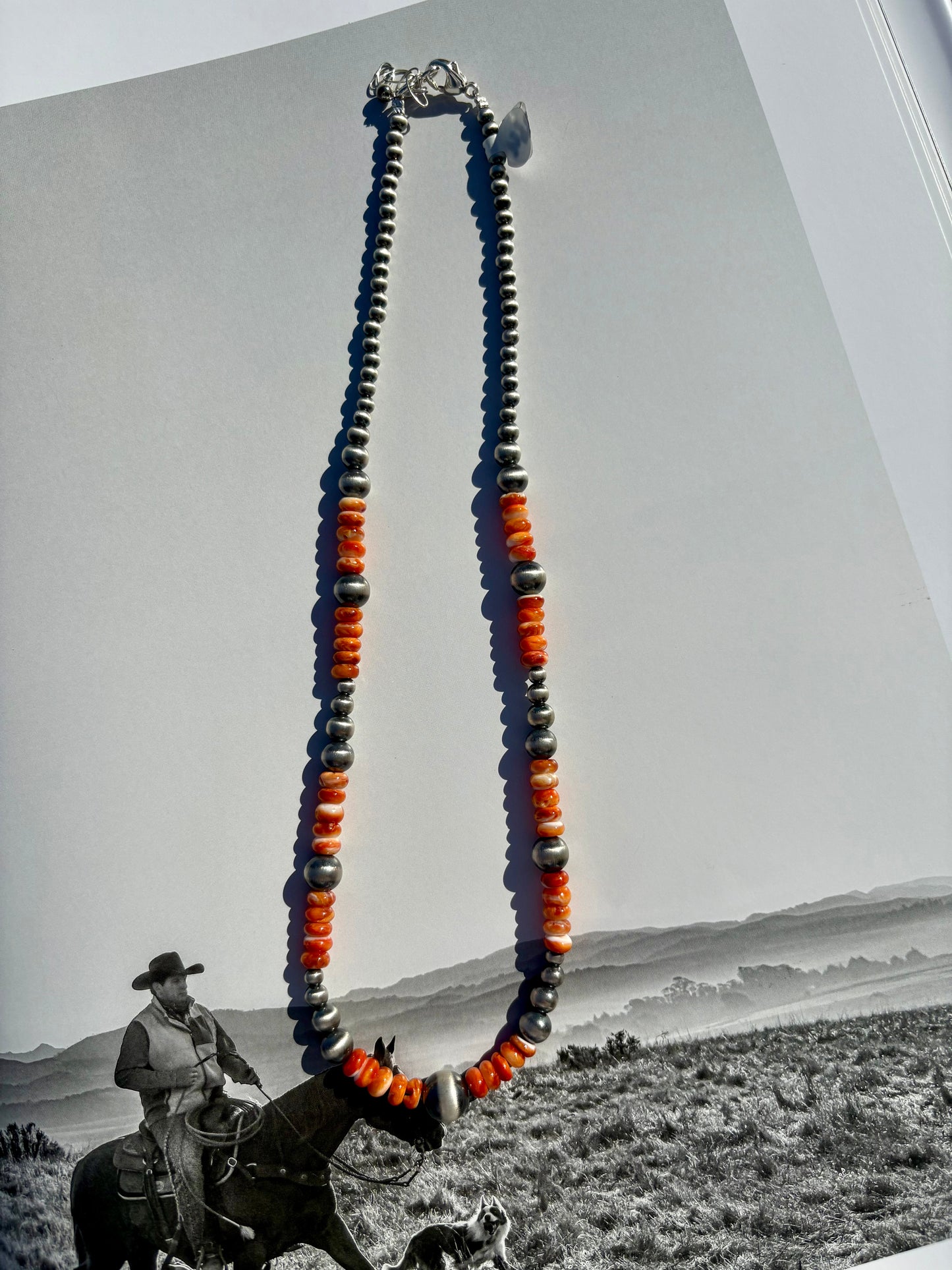 4-10mm Orange Spiny Pearls